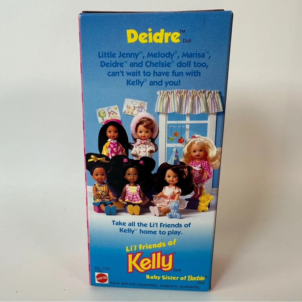 VTG New In Box Barbie Li'l Friends Of Kelly, Baby Sister Of Barbie‎ Diedre 1996